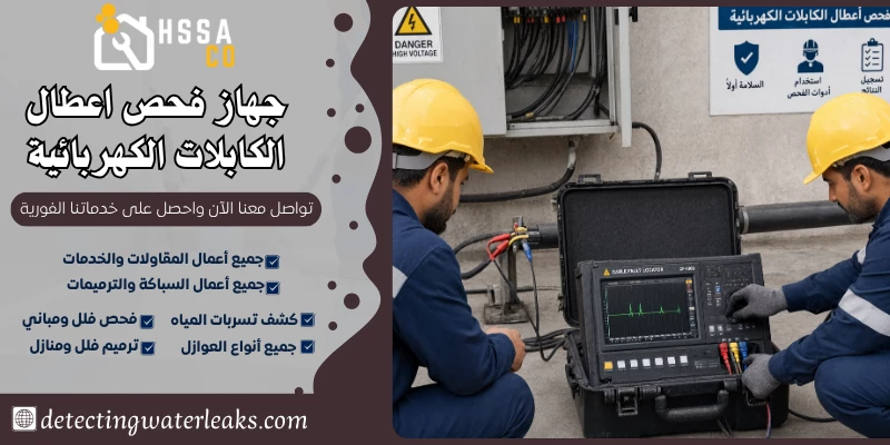 جهاز فحص اعطال الكابلات الكهربائية