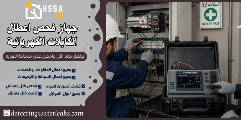 جهاز فحص اعطال الكابلات الكهربائية