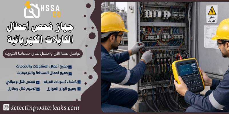 جهاز فحص اعطال الكابلات الكهربائية