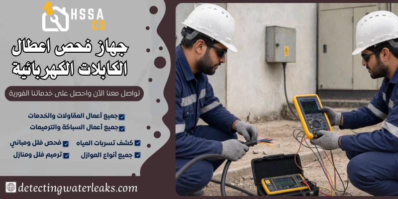 جهاز فحص اعطال الكابلات الكهربائية