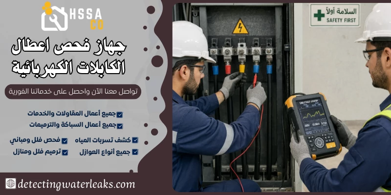 جهاز فحص اعطال الكابلات الكهربائية
