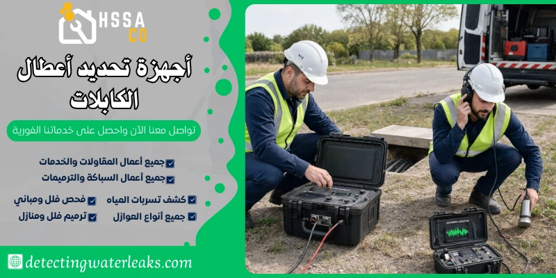 أجهزة تحديد أعطال الكابلات 0500726889 - الشركة السعودية للخدمات المنزلية أجهزة تحديد أعطال الكابلات