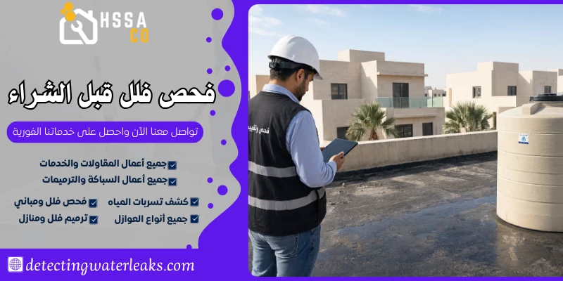 فحص فلل قبل الشراء
