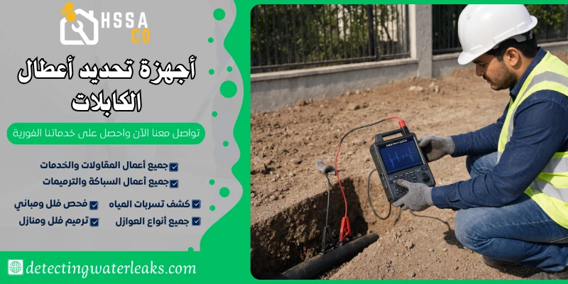 أجهزة تحديد أعطال الكابلات 0500726889 - الشركة السعودية للخدمات المنزلية أجهزة تحديد أعطال الكابلات