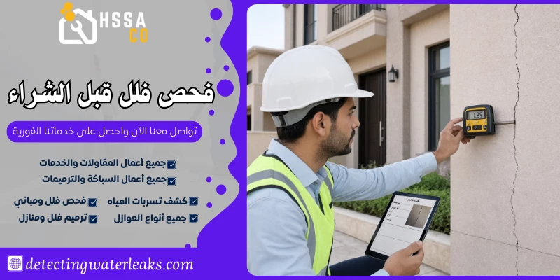 فحص فلل قبل الشراء