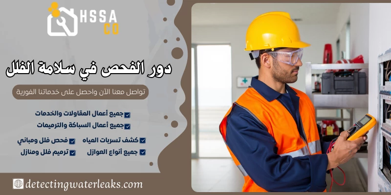 دور الفحص في سلامة الفلل