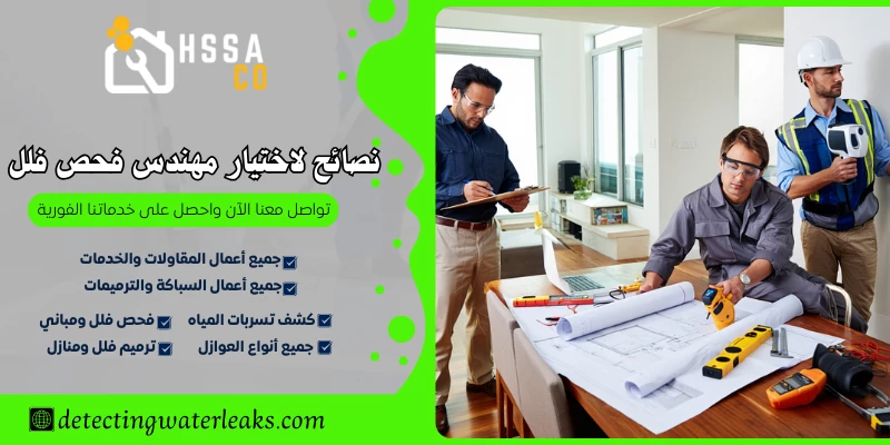 7 نصائح لاختيار مهندس فحص فلل - الشركة السعودية للخدمات المنزلية نصائح لاختيار مهندس فحص فلل