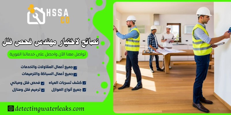 7 نصائح لاختيار مهندس فحص فلل - الشركة السعودية للخدمات المنزلية نصائح لاختيار مهندس فحص فلل