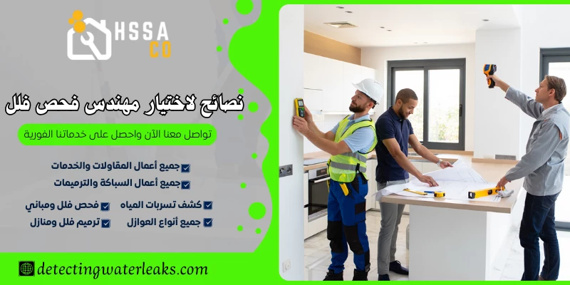 7 نصائح لاختيار مهندس فحص فلل - الشركة السعودية للخدمات المنزلية نصائح لاختيار مهندس فحص فلل