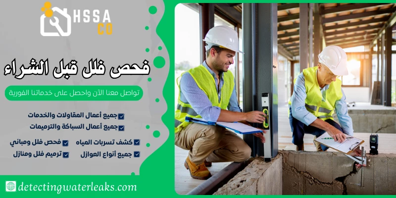 فحص فلل قبل الشراء