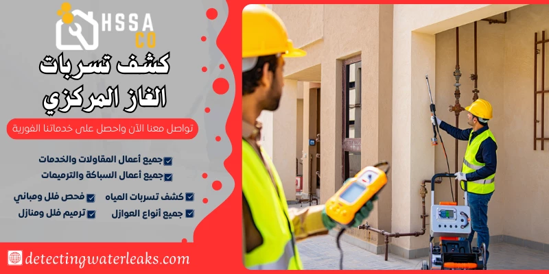 كشف تسربات الغاز المركزي