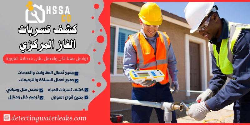 كشف تسربات الغاز المركزي