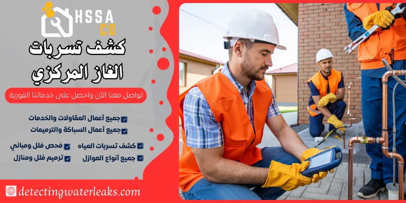 كشف تسربات الغاز المركزي