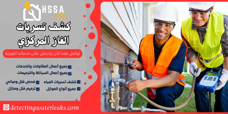 كشف تسربات الغاز المركزي