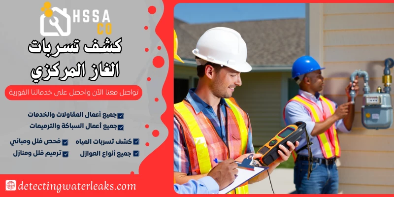 كشف تسربات الغاز المركزي